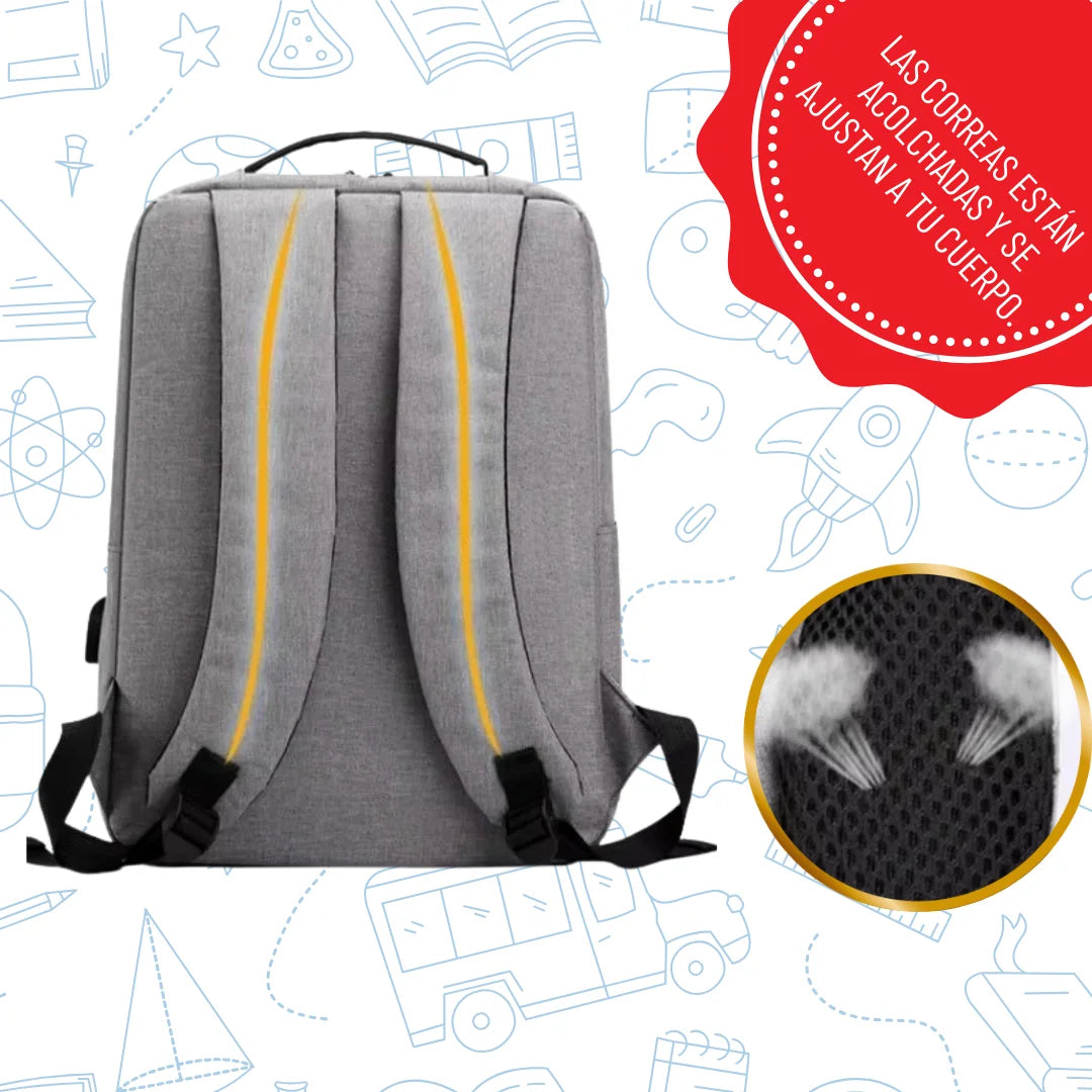 Combo Bolsos 3 en 1 ( Bolso + Mochila + Cartuchera )