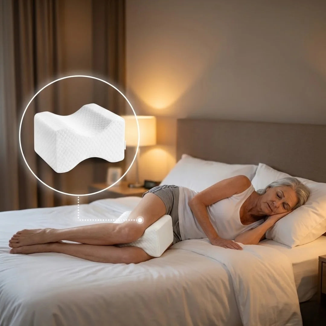 AlignSleep™ – Cojín Ergonómico de Descanso para Piernas y Rodillas
