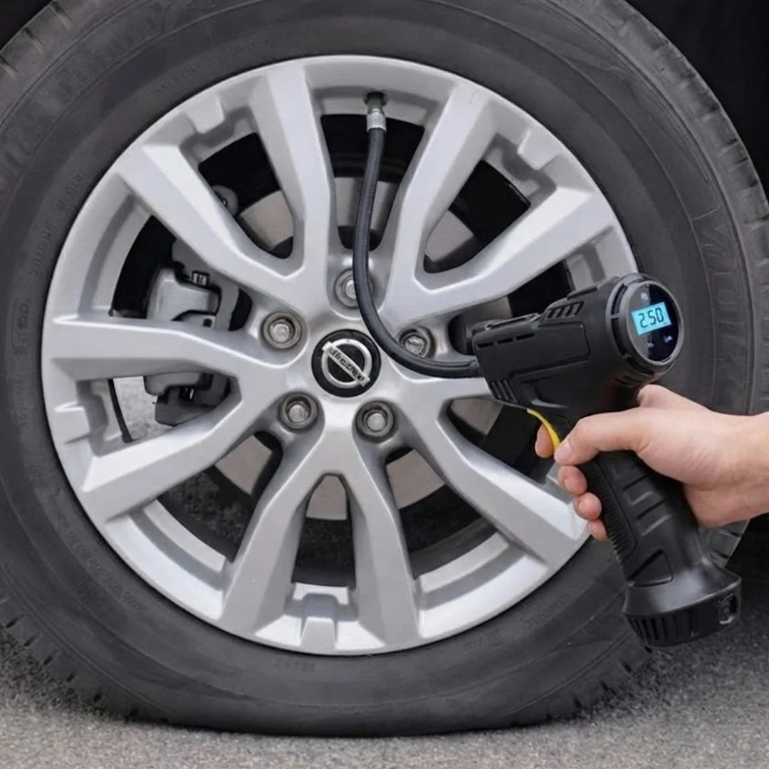 Compresor portátil recargable