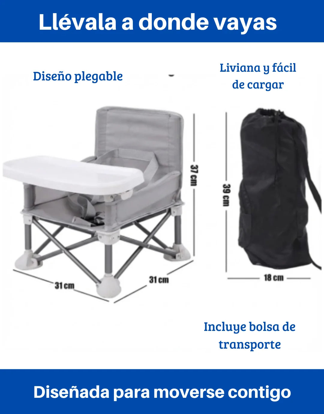 MiniSeat Go™ – Silla plegable