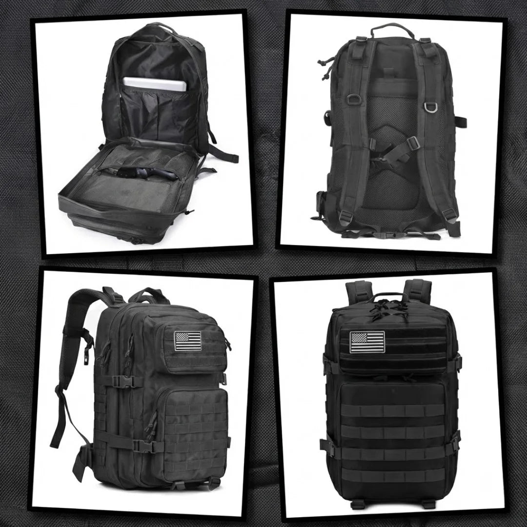Mochila Táctica Militar 50L – Resistente, Impermeable y Multiusos