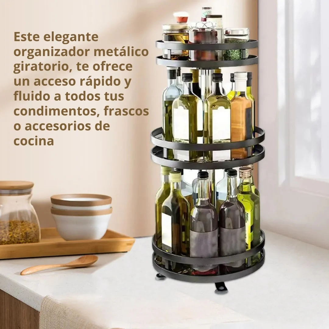 ORGANIZADOR GIRATORIO 360 3 NIVELES
