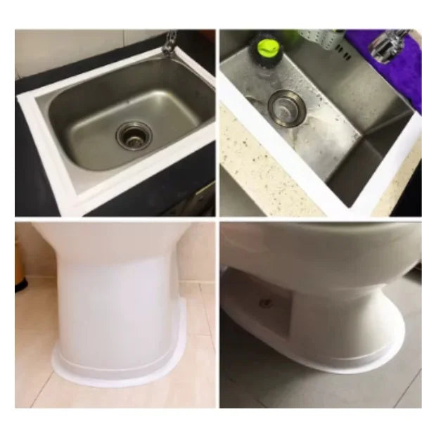 SealGuard Pro™ -  Cinta Selladora Impermeable Anti-Moho para Baño y Cocina