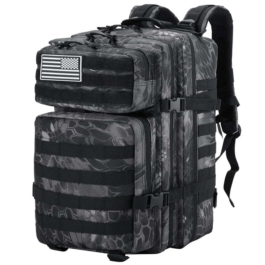 Mochila Táctica Militar 50L – Resistente, Impermeable y Multiusos