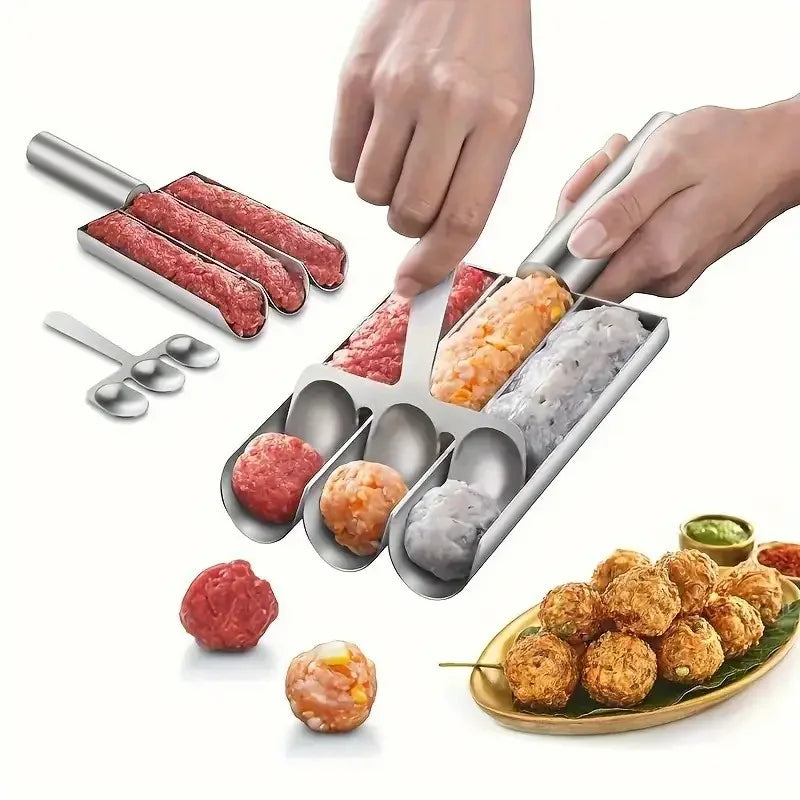 MeatForm Pro® - Albóndigas perfectas en segundos, sin ensuciarte