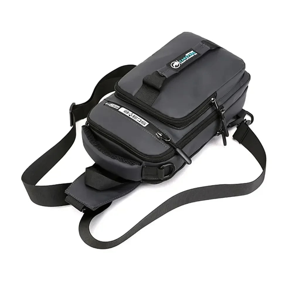 Mochila Sling Antirrobo con Puerto USB