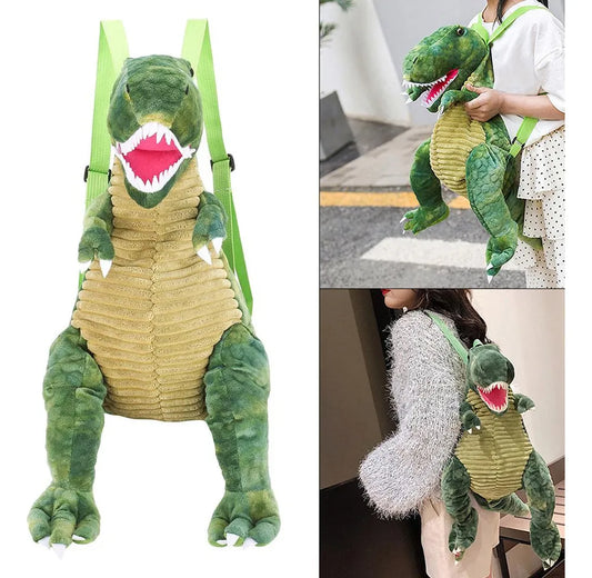 MOCHILA INFANTIL DINOSAURIO DE PELUCHE