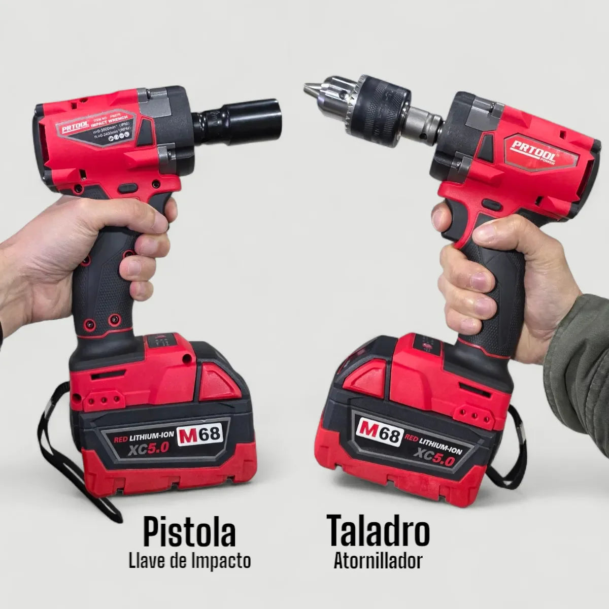 PRTOOL - Taladro de impacto 2 EN 1