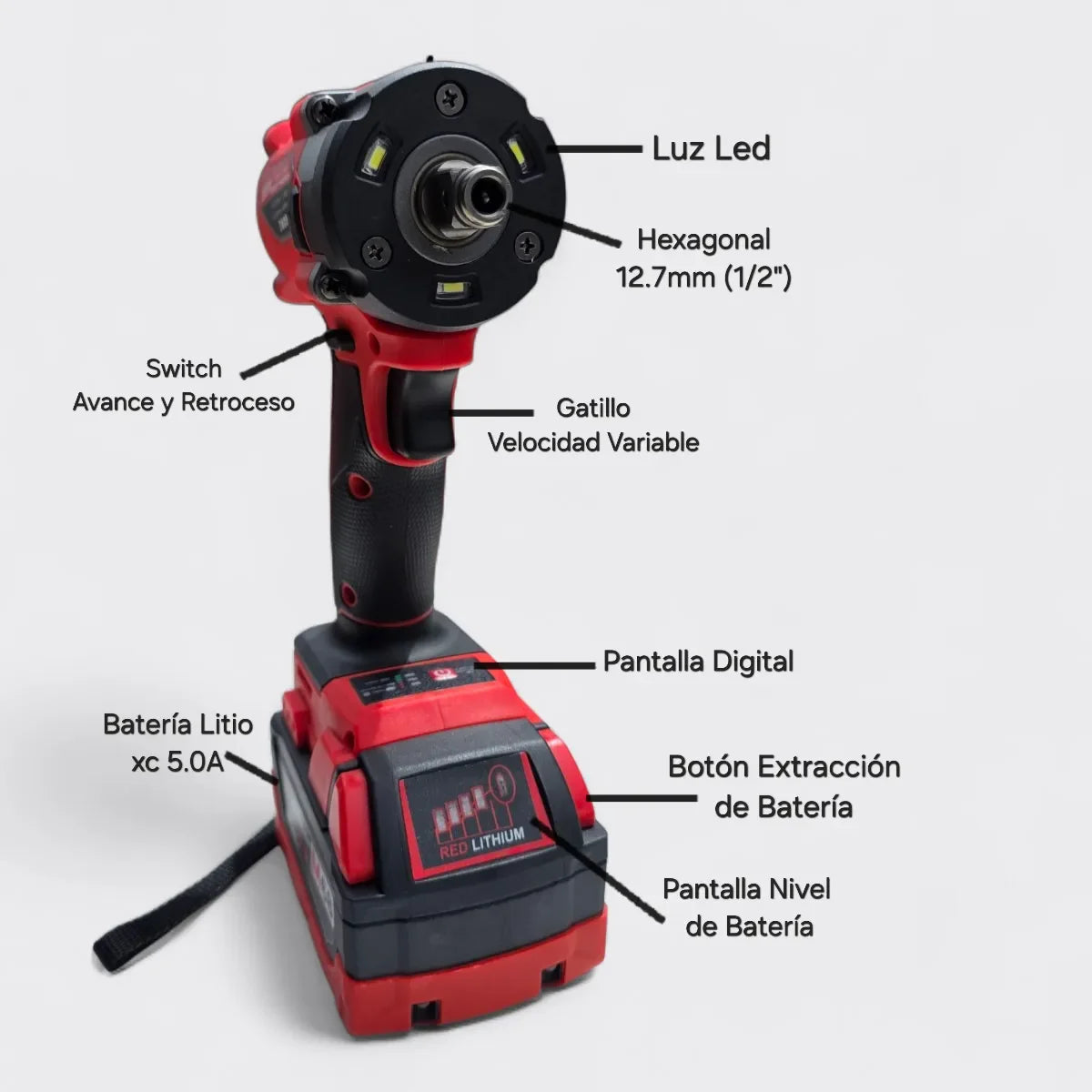 PRTOOL - Taladro de impacto 2 EN 1