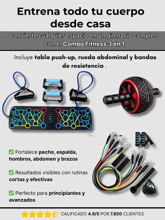 Combo Fitness 3 en 1