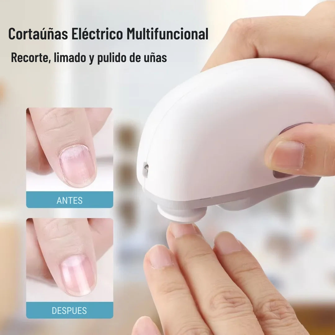 NailSafe Electric™ – Cortaúñas Seguro y Preciso