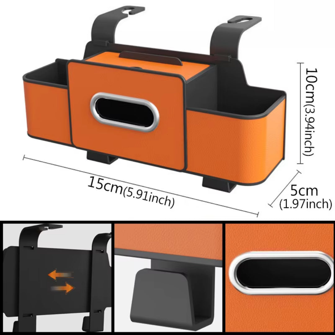 AutoPocket Pro™ – Organizador Multifuncional para Asiento de Carro