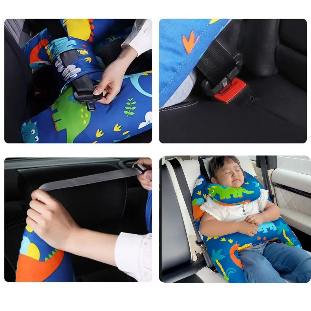 SafeHug Travel™ — Soporte Ergonómico de Viaje para Niños