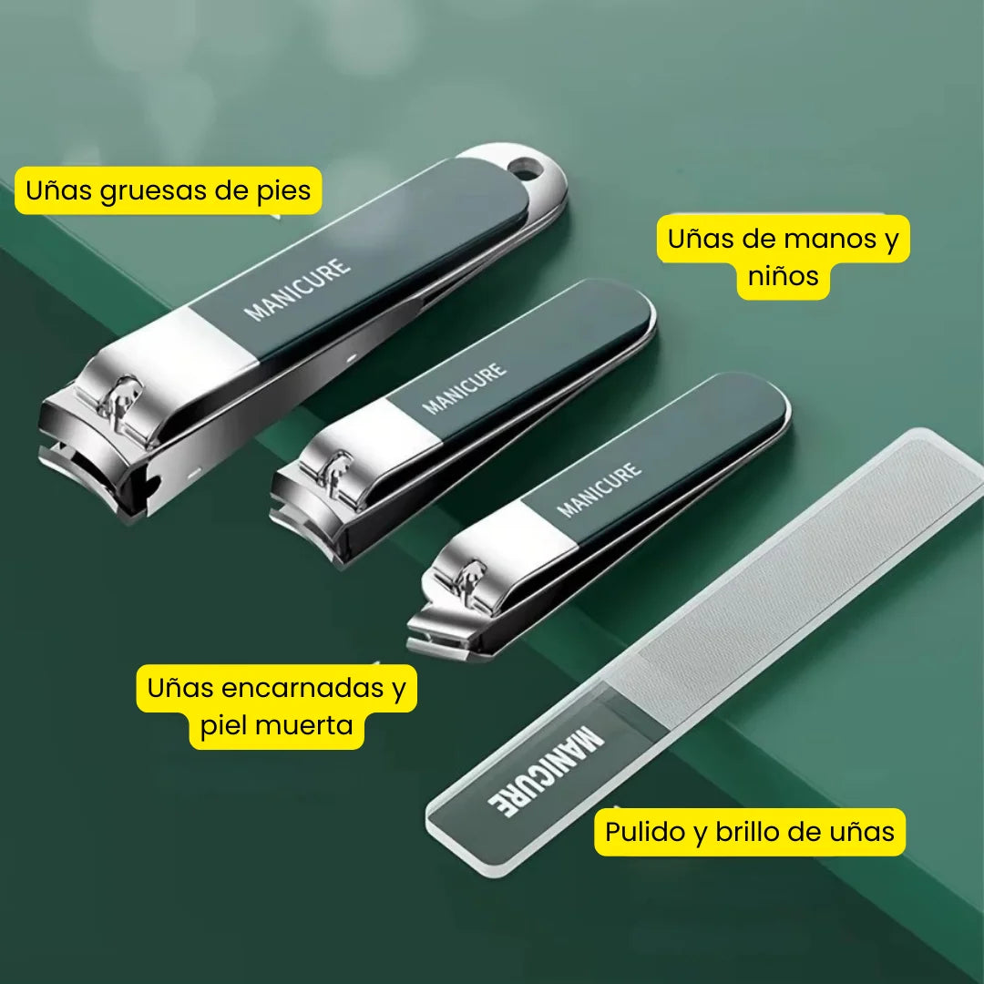 CarePro™ Kit 2-en-1 Manicura & Oídos
