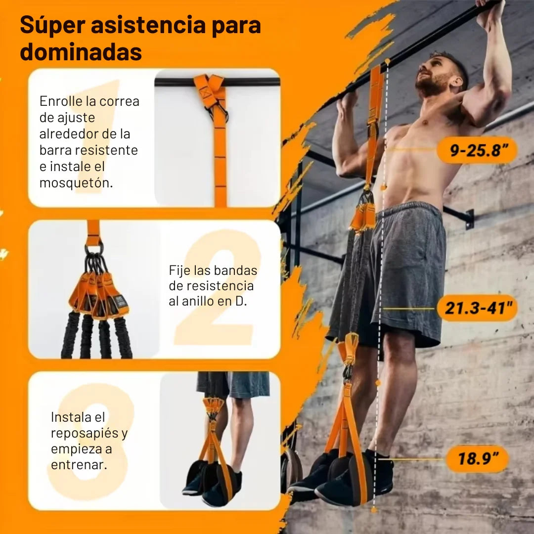 Bandas de Asistencia Para Dominadas