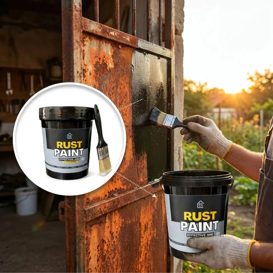Rust Paint Antióxido - Elimina el óxido existente y crea una barrera protectora