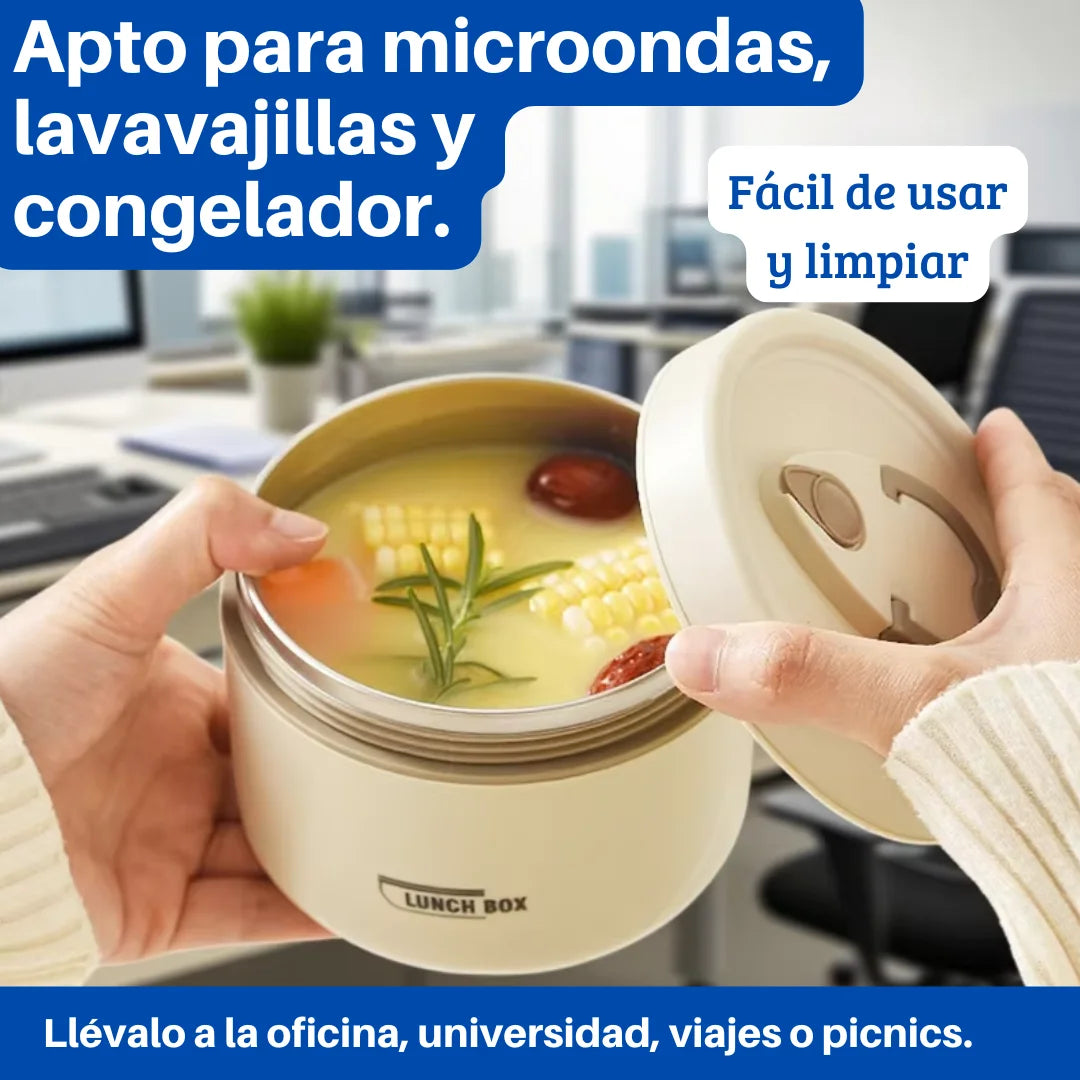 Lonchera termica x3 piezas