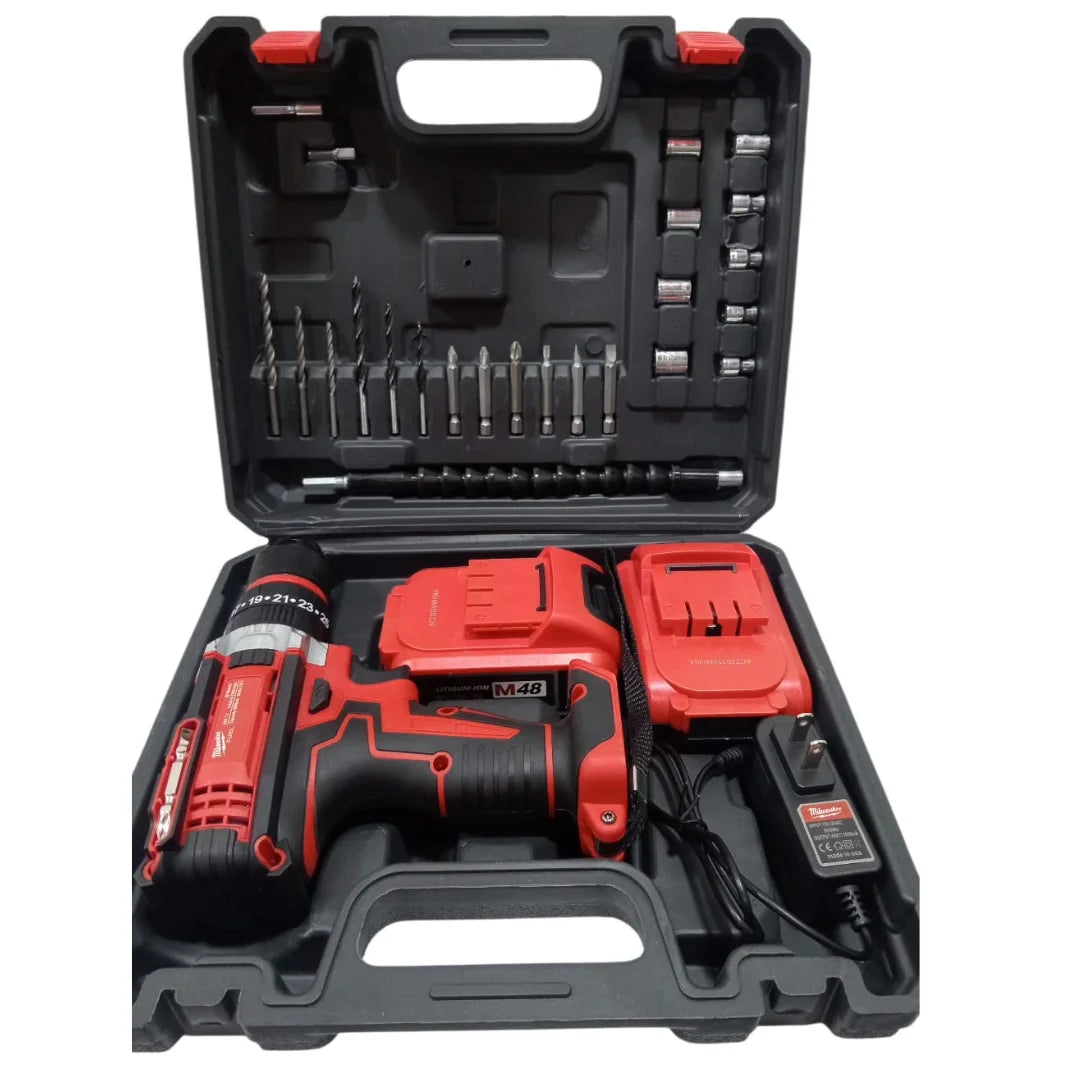 Taladro Percutor Inalámbrico 48V Profesional