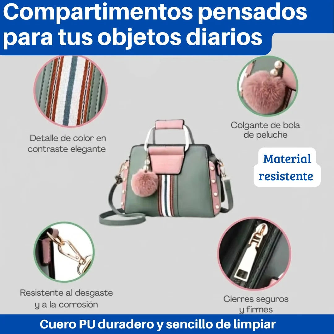 BOLSO CRUZADO GLAMOUR