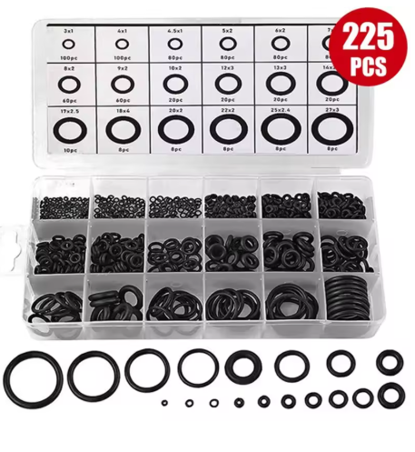 Oring kit anillos sellos 225 unidades