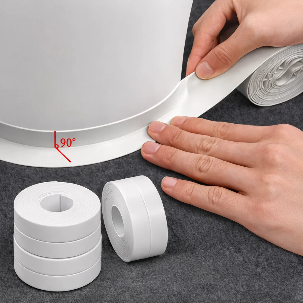SealGuard Pro™ -  Cinta Selladora Impermeable Anti-Moho para Baño y Cocina