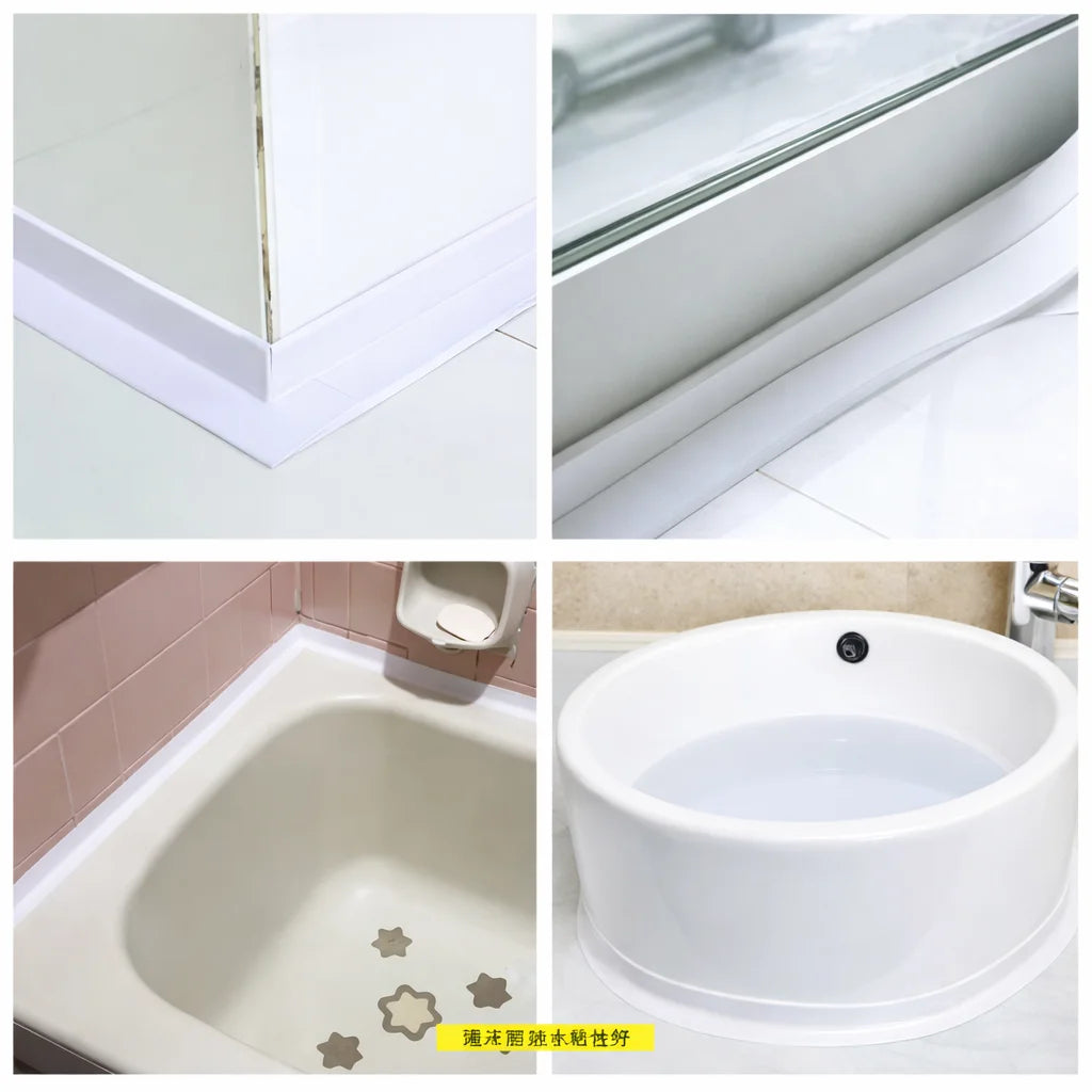 SealGuard Pro™ -  Cinta Selladora Impermeable Anti-Moho para Baño y Cocina