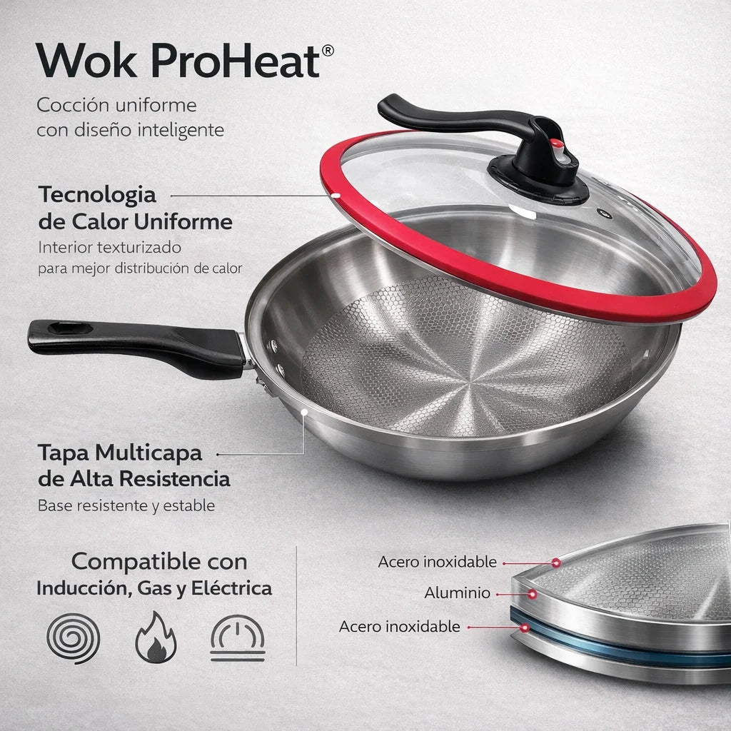 Sarten wok - PAGA EN CASA - ENVÍO GRATIS
