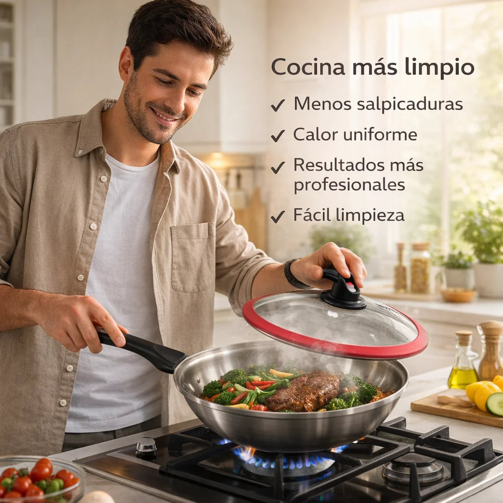 Sarten wok - PAGA EN CASA - ENVÍO GRATIS