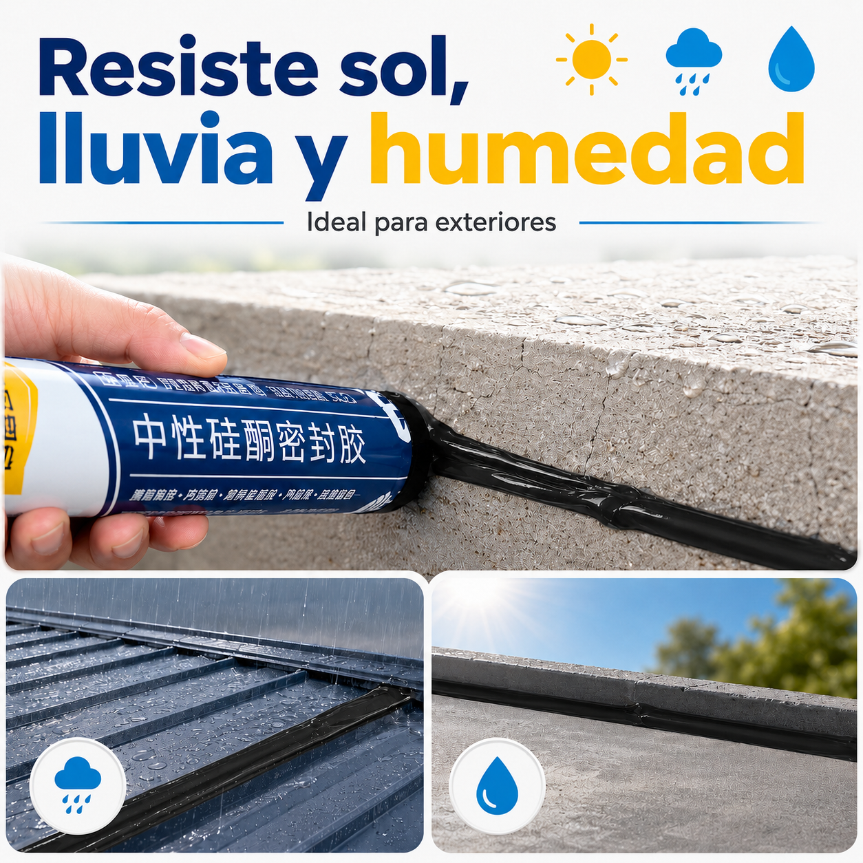 SealMax Pro™ – Sellador Negro de Alta Resistencia