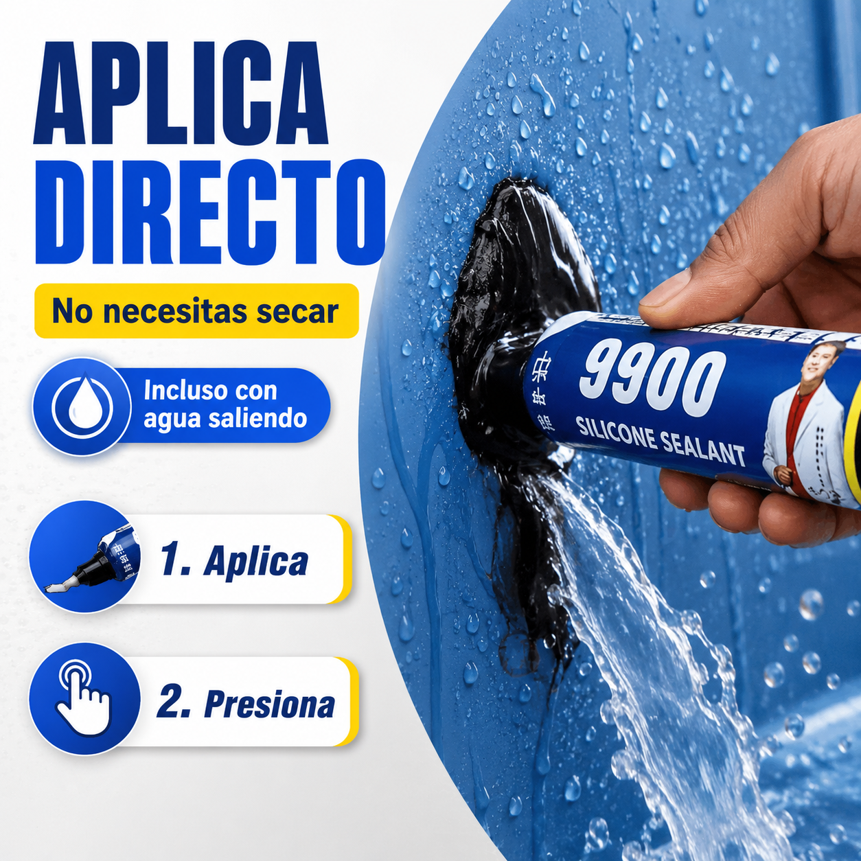 SealMax Pro™ – Sellador Negro de Alta Resistencia
