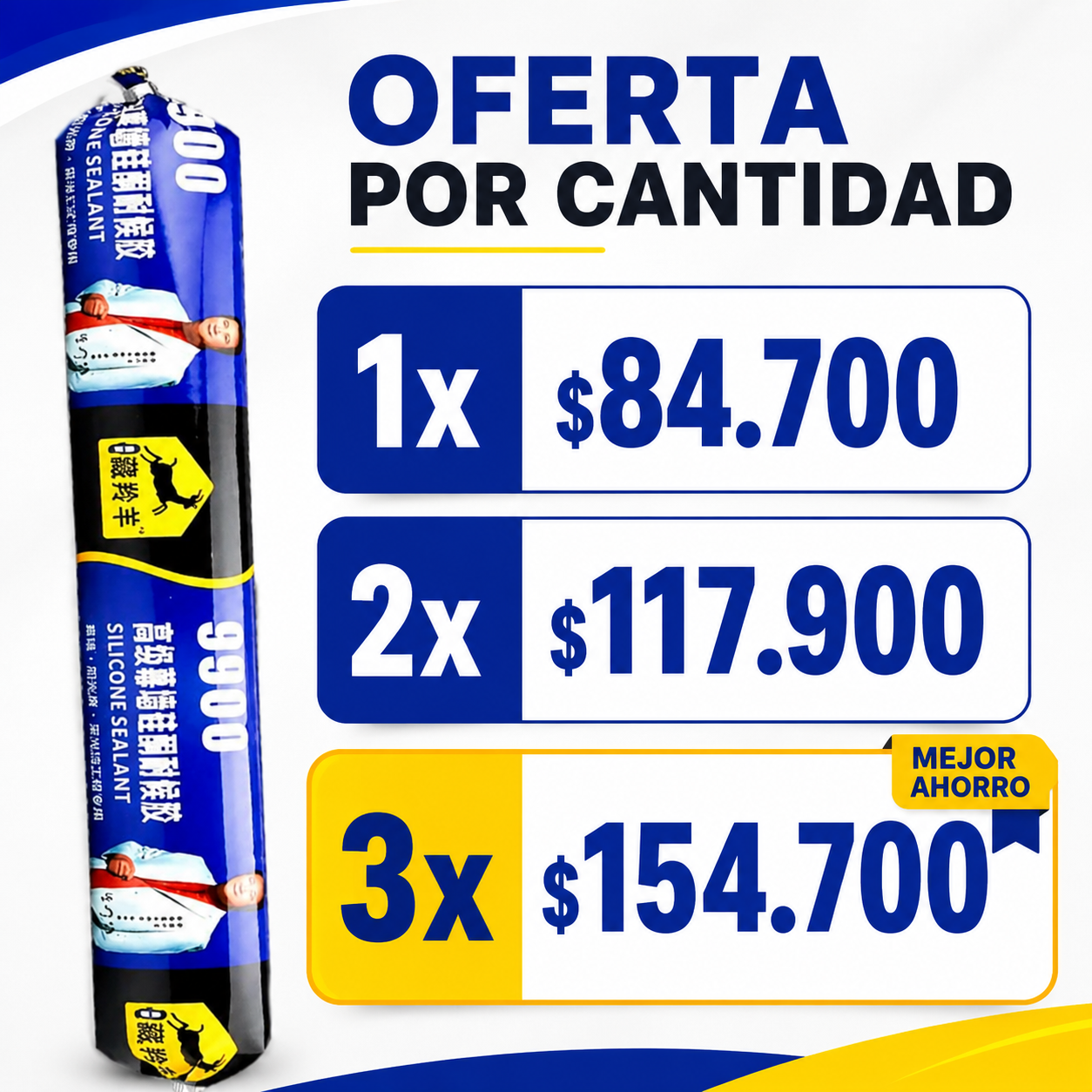 SealMax Pro™ – Sellador Negro de Alta Resistencia