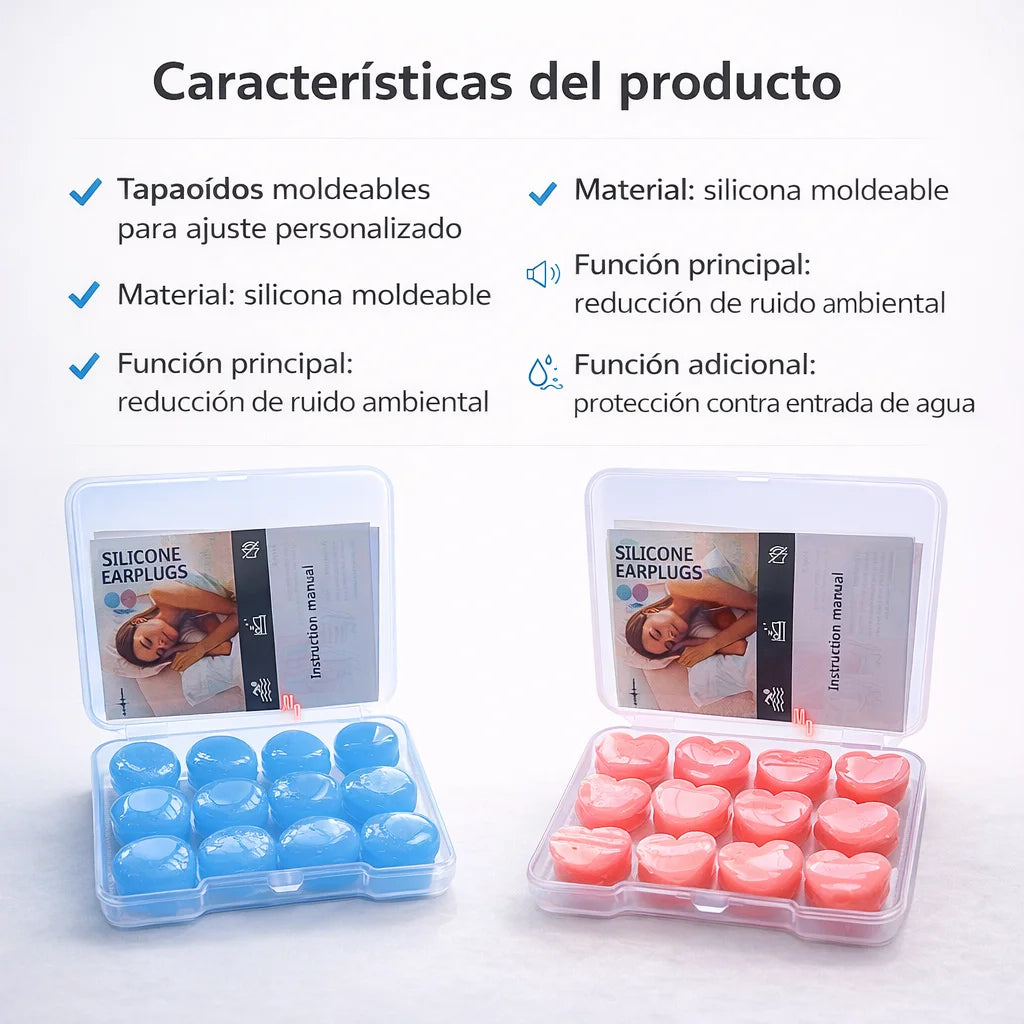 SilenceFit™ – Silencio real para dormir mejor y cuidar tus oidos