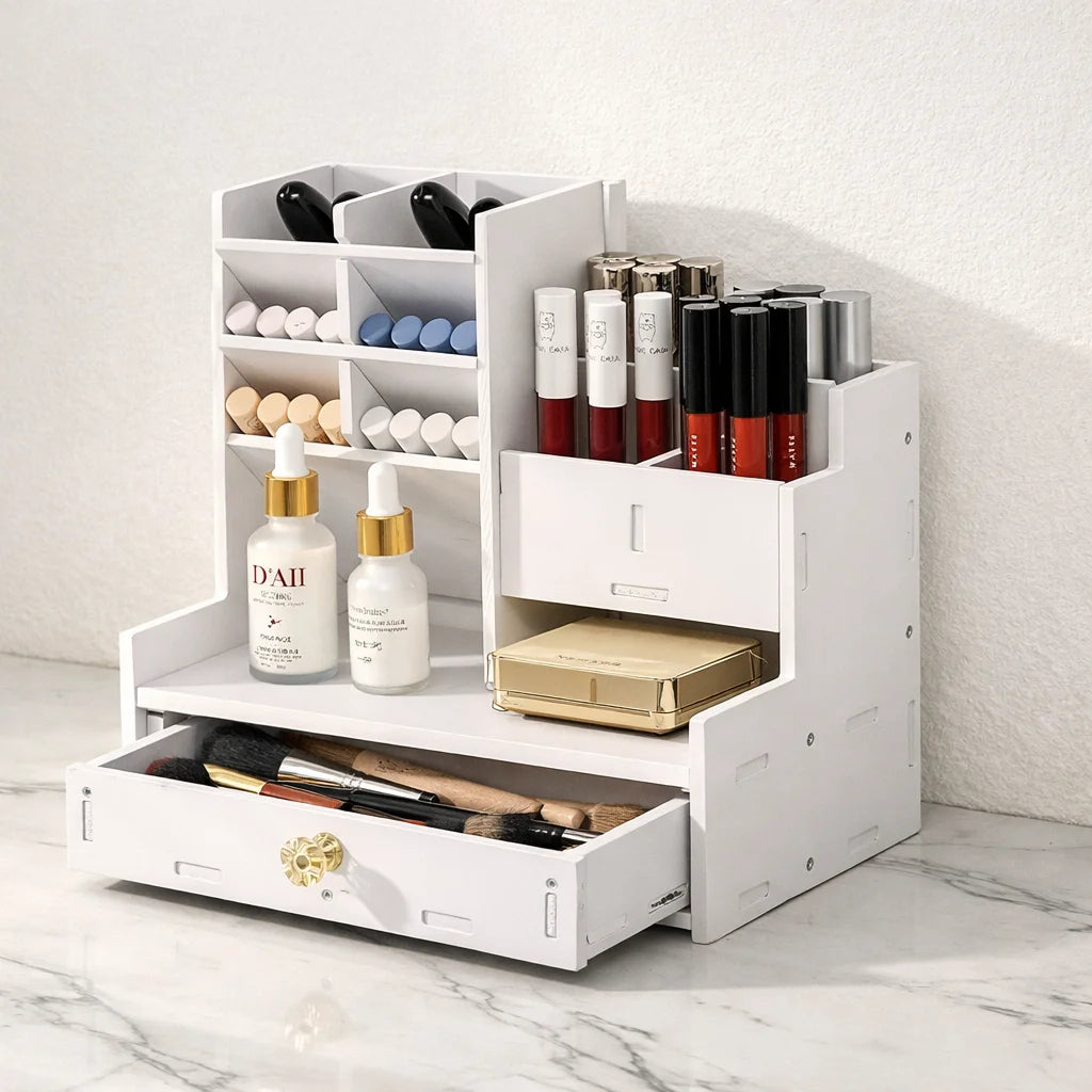 Organizador Multiuso con Cajón y Compartimentos