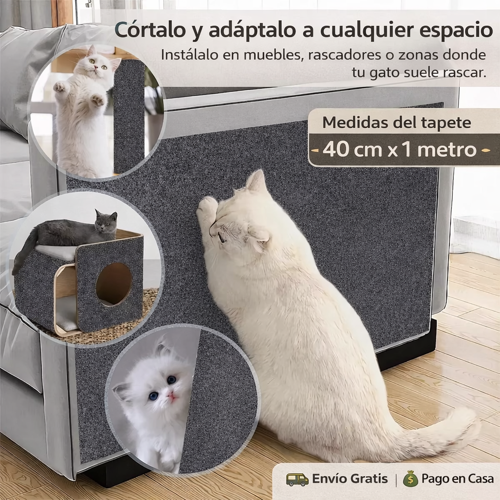 CatGuard™ – Protector Adhesivo para Sofá y Muebles
