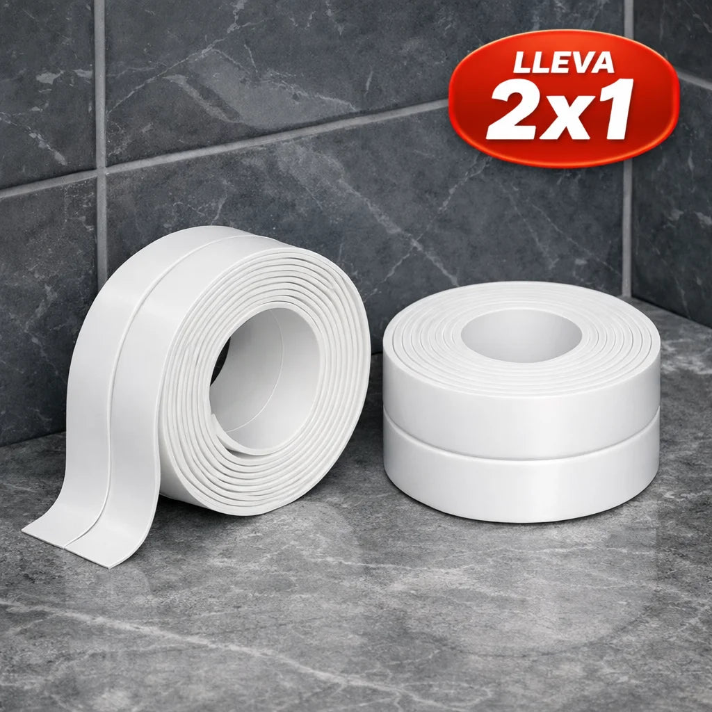 SealGuard Pro™ -  Cinta Selladora Impermeable Anti-Moho para Baño y Cocina