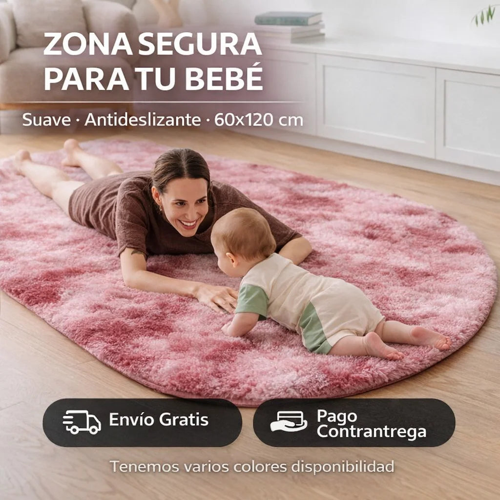 Tapete Peludo Antideslizante