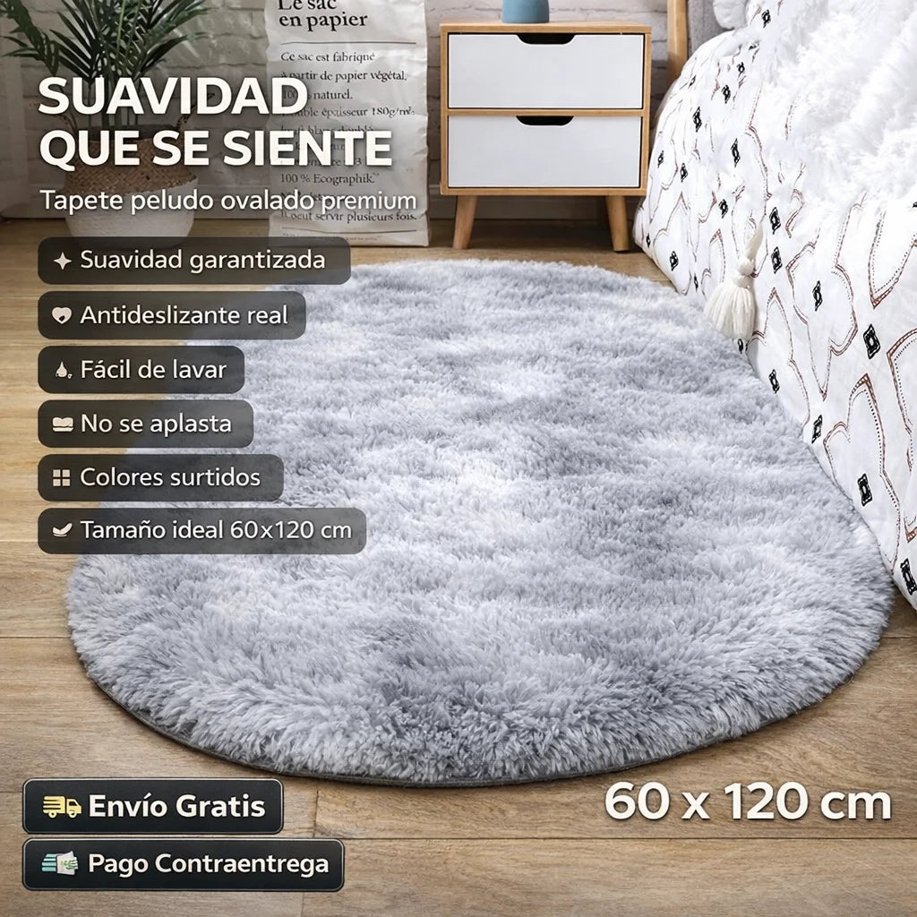Tapete Peludo Antideslizante