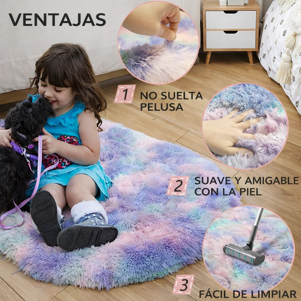 Tapete Peludo Antideslizante