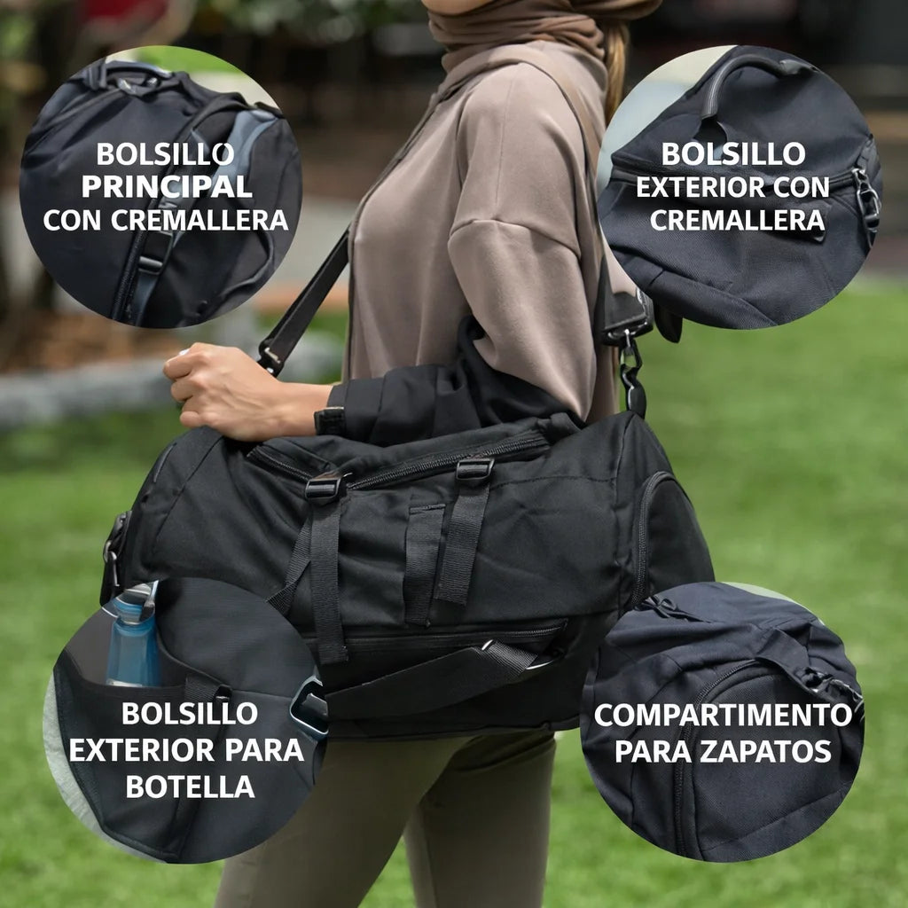 Morral  3 en 1 - Un solo morral para Trabajo, Gym y Viaje