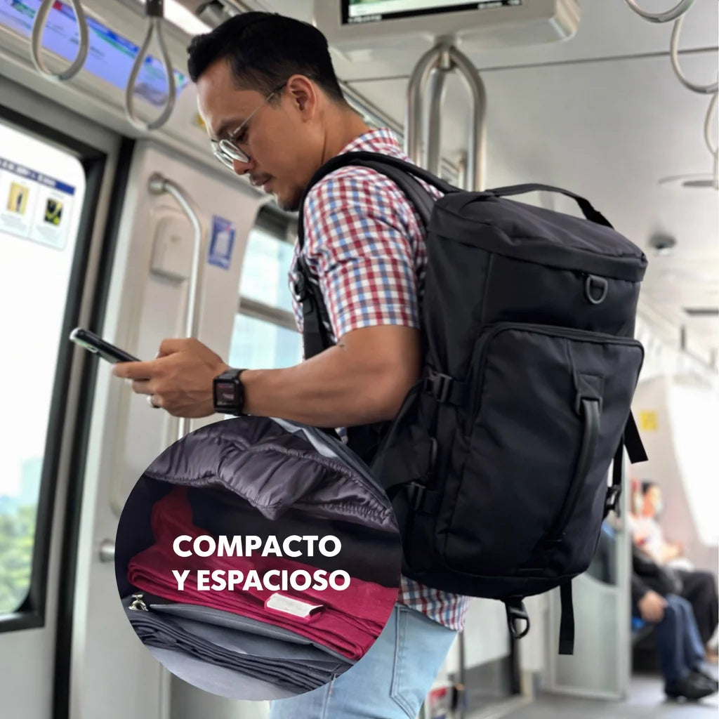 Morral  3 en 1 - Un solo morral para Trabajo, Gym y Viaje
