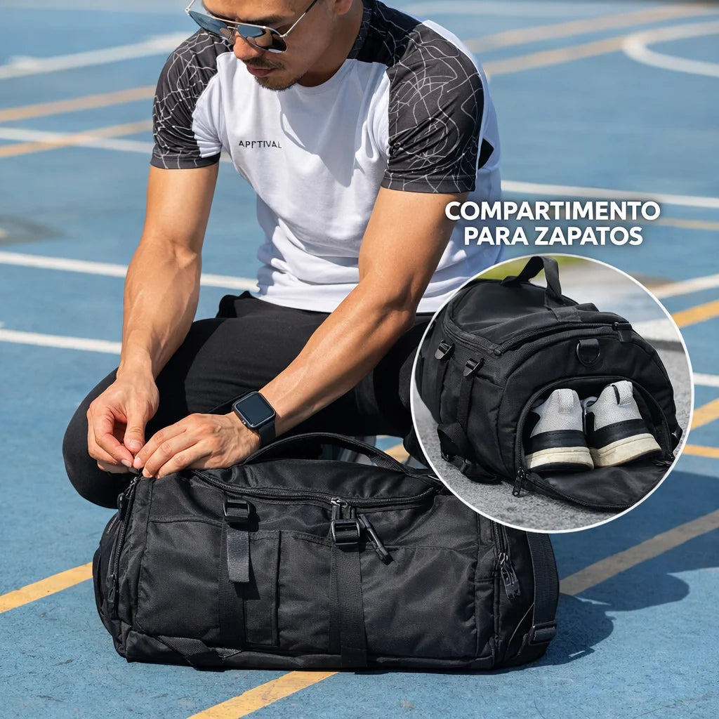Morral  3 en 1 - Un solo morral para Trabajo, Gym y Viaje