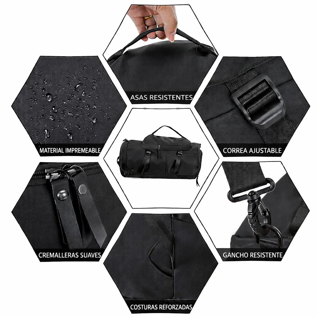 Morral  3 en 1 - Un solo morral para Trabajo, Gym y Viaje