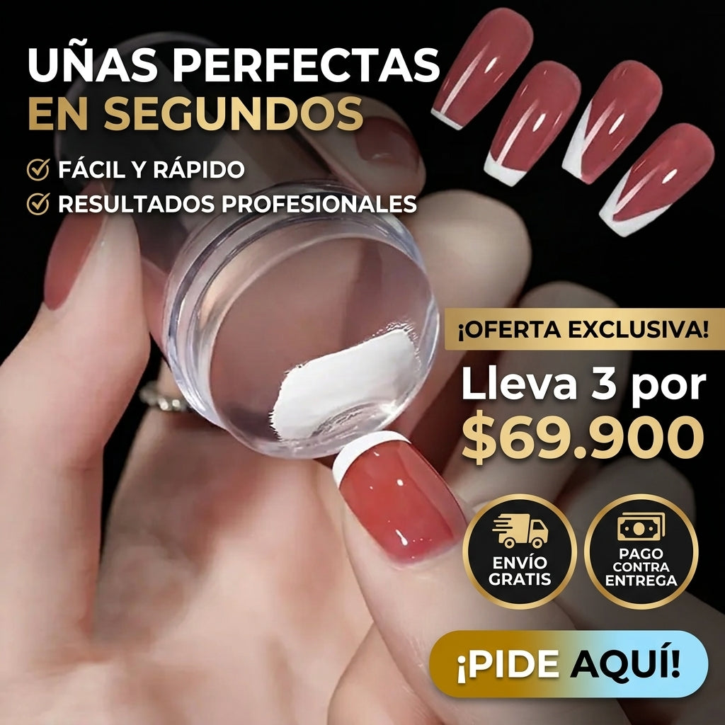 SelloPro Nails™ Diseños profesionales en segundos