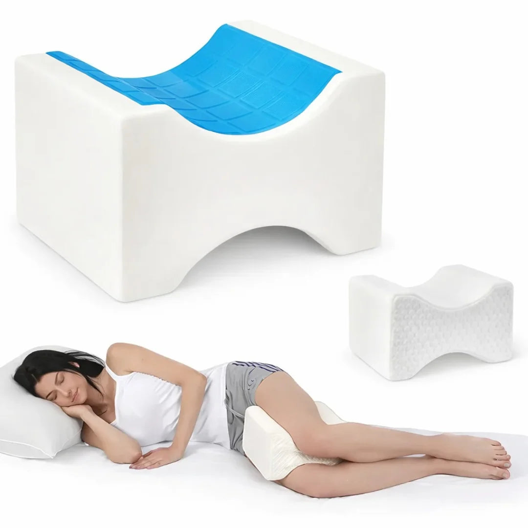 AlignSleep™ – Cojín Ergonómico de Descanso para Piernas y Rodillas