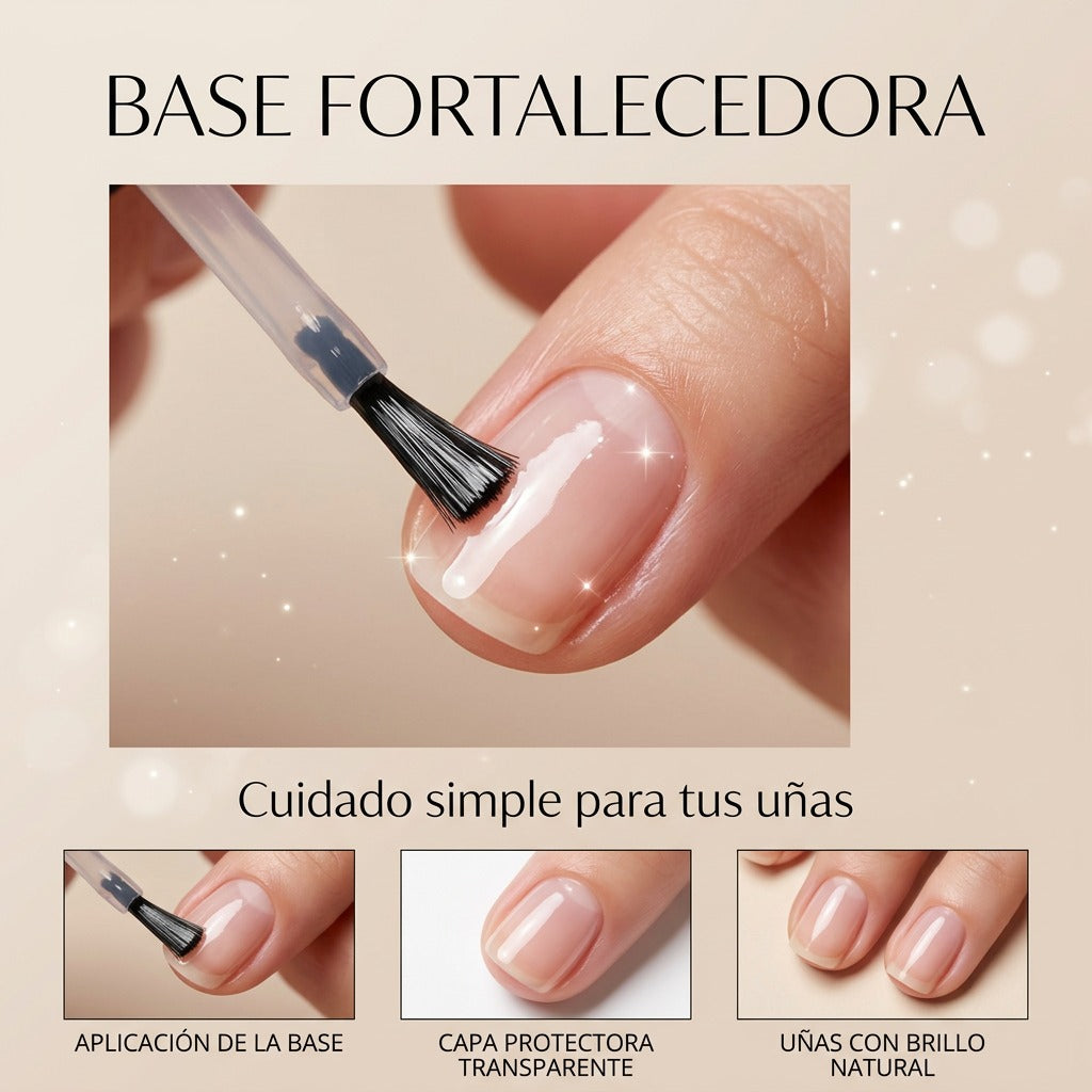 Super base forti 10 Uñas fuertes - PAGA EN CASA - ENVÍO GRATIS