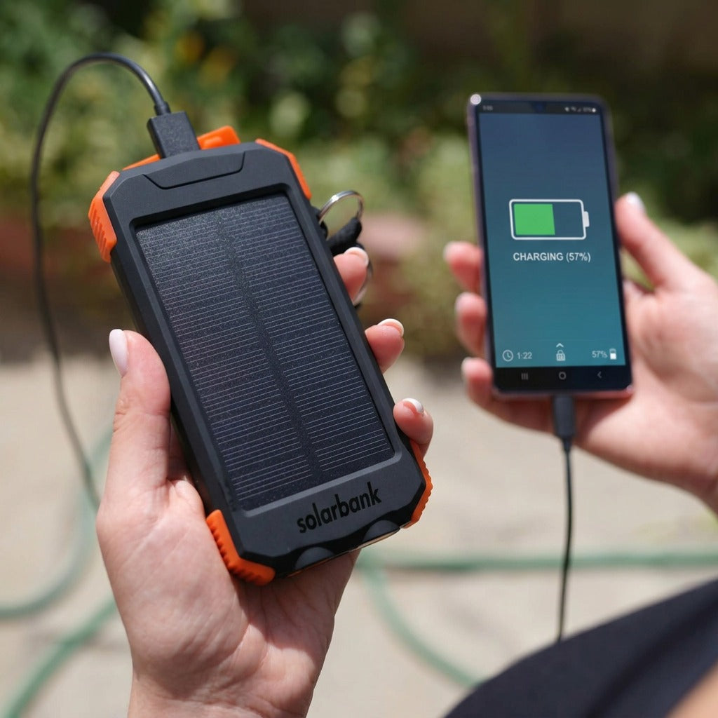 POWER BANK SOLAR 10.000 MAH BAGULE