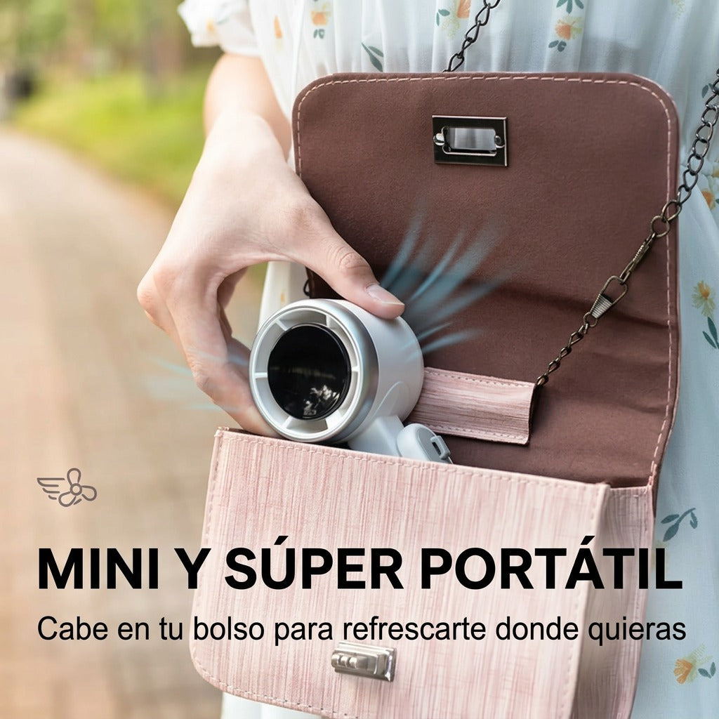 TurboBreeze Pro™ — El ventilador portátil que te salva del calor en segundos.