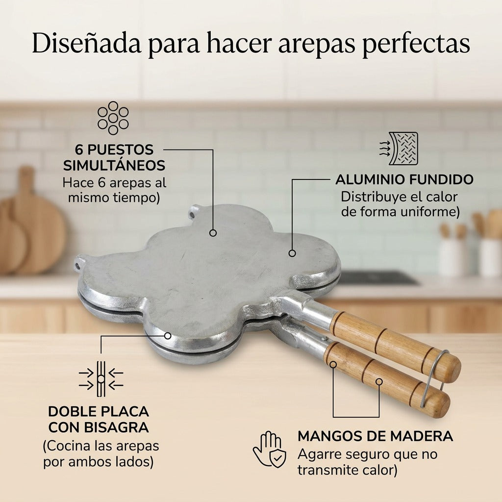 AREPERA 6 PUESTOS