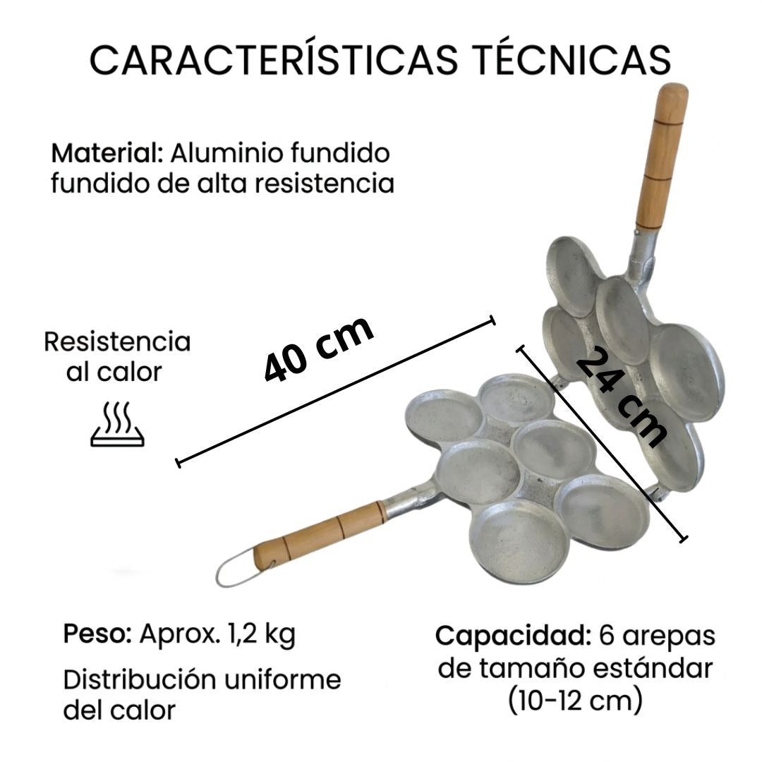 AREPERA 6 PUESTOS