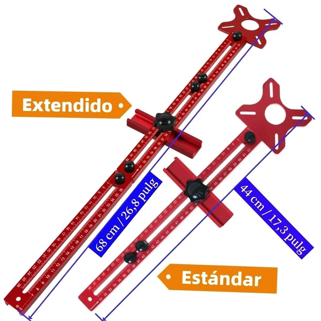 CirclePro™ La guía de fresado 3 en 1 para cortes perfectos